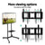 Artiss TV Mount on Stand - Black - Decorly