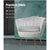 Retro Accent Velvet Armchair in Grey