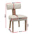 Artiss Milford Dining Chairs Beige Fabric Set of 2