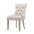 Artiss 2x Dining Chair Beige CAYES French Provincial Chairs Wooden Fabric Retro Cafe