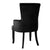 Artiss Dining Chairs French Provincial Chair Velvet Fabric Timber Retro Black