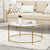 Gold Glass Table