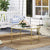 Gold Glass Table