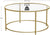 Gold Glass Table