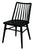 Riviera Solid Oak Dining Chair - Set of 2 (Black)