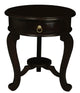 Emilia 1 Drawer Lamp Table (Chocolate)