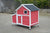 Red Chicken Coop Rabbit Hutch Cat Cage Hen Chook House