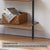 Industrial Ladder Shelf Wood Wall-Mounted Bookcase Storage Rack Shelves Display