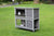 110cm XL Double Storey Rabbit Hutch Guinea Pig Cage , Ferret Cat cage W Wheel & Pull Out Tray