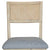 Grevillea Dining Chair Set of 2 Solid Acacia Timber Wood Rattan Furniture -Brown