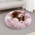 Pawfriends Dog Pet Cat Calming Bed Beds Large Mat Comfy Puppy Fluffy Donut Cushion Plush 70