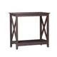 Coastal Console Table in Walnut