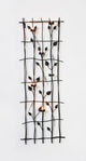 Leaf Style Black Tealight Candle Holders Wall Art Decor