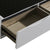 High Gloss Entertainment Unit In Black & White