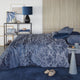 Bedding House Pantalla Blue Bamboo Cotton Quilt Cover Set King