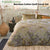 Bedding House Pantalla Green Bamboo Cotton Quilt Cover Set King