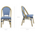 Amalfi Blue Outdoor Dining Chair Set