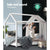 Artiss Wooden Bed Frame Single Size Mattress Base Pine Timber Platform White - Decorly