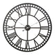 Wall Clock Extra Large Modern Silent No Ticking Movements 3D Home Office Kitchen Decor - 80cm