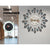 Wall Clock Extra Large Modern Silent No Ticking Movements 3D Home Office Decor - 60cm