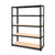 Giantz 1.2M Warehouse Racking Shelving Storage Shelf Garage Shelves Rack Steel Black - Decorly