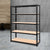 Giantz 1.2M Warehouse Racking Shelving Storage Shelf Garage Shelves Rack Steel Black - Decorly