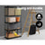 2x0.7M Warehouse Shelving Racking Storage Garage Steel Metal Shelves Rack - Decorly