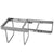 Set of 2 20L Twin Pull Out Bins - Grey - Decorly